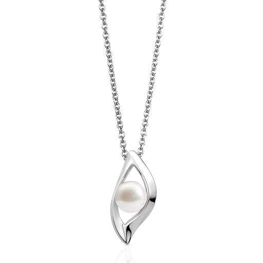 Larus Sterling Silver 18" Pearl Necklace.