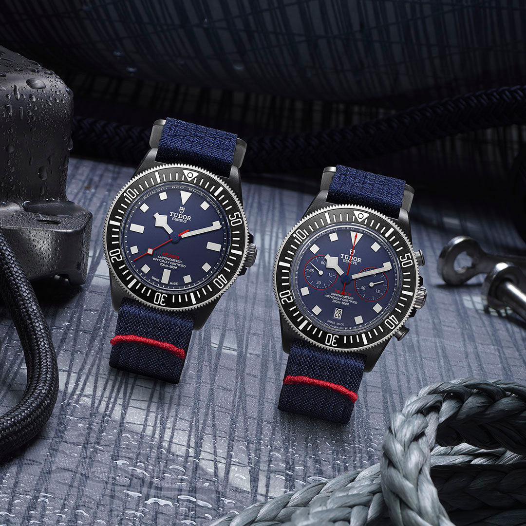 Tudor Introduces Two New TUDOR Pelagos FXD's "Alinghi Red Bull Racing Edition"