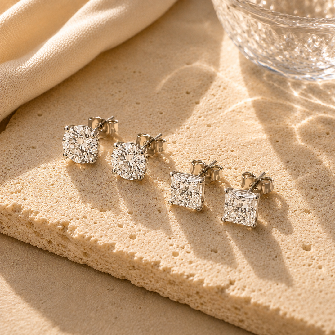 Diamond Studs Earrings