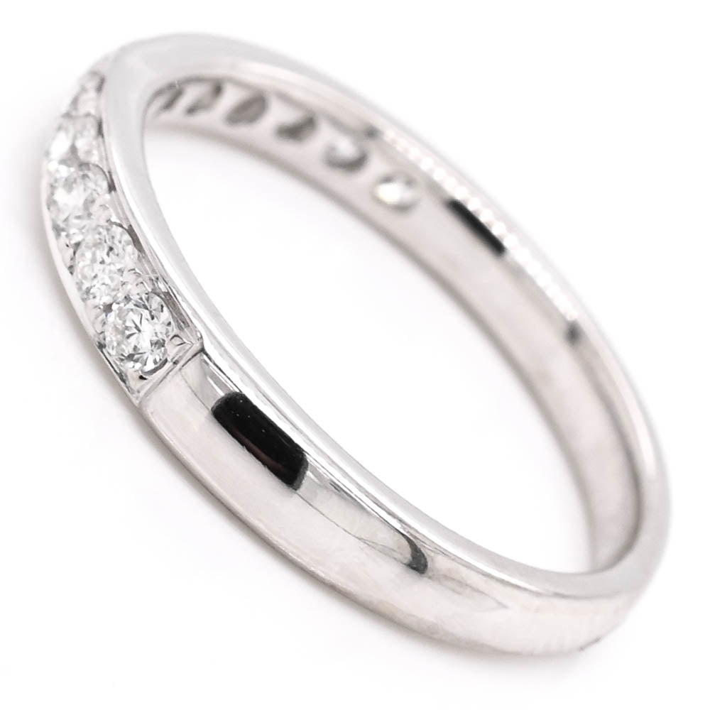 Graziella 14KT White Gold 0.40CTW Diamond Wedding Band - Size 6