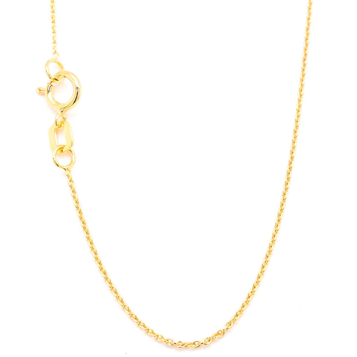 Graziella 10KT Yellow Gold 18 2.06CTW Elongated Cushion Cut Lab-Grown Diamond Necklace