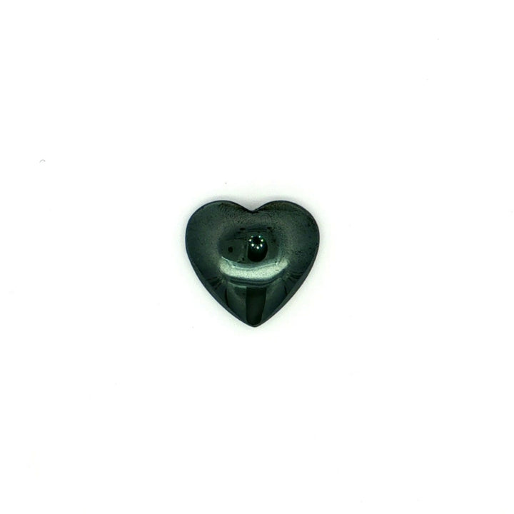 24.32CT Heart shaped Hematite Loose Gemstone.