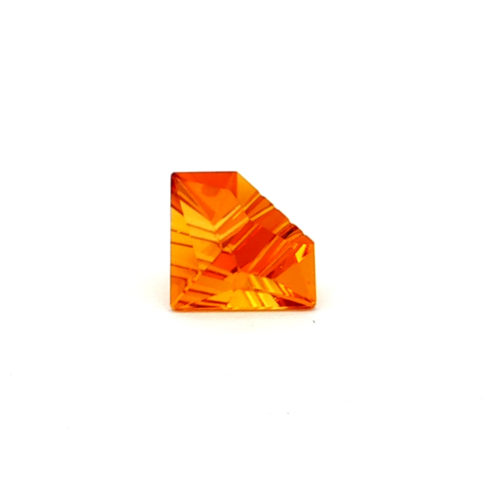 6.05CT Trillian Shape Citrine  Loose Gemstone.