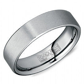 Torque Tungsten Wedding Band.

Band Width: 6mm 
Ring Size: 10.75