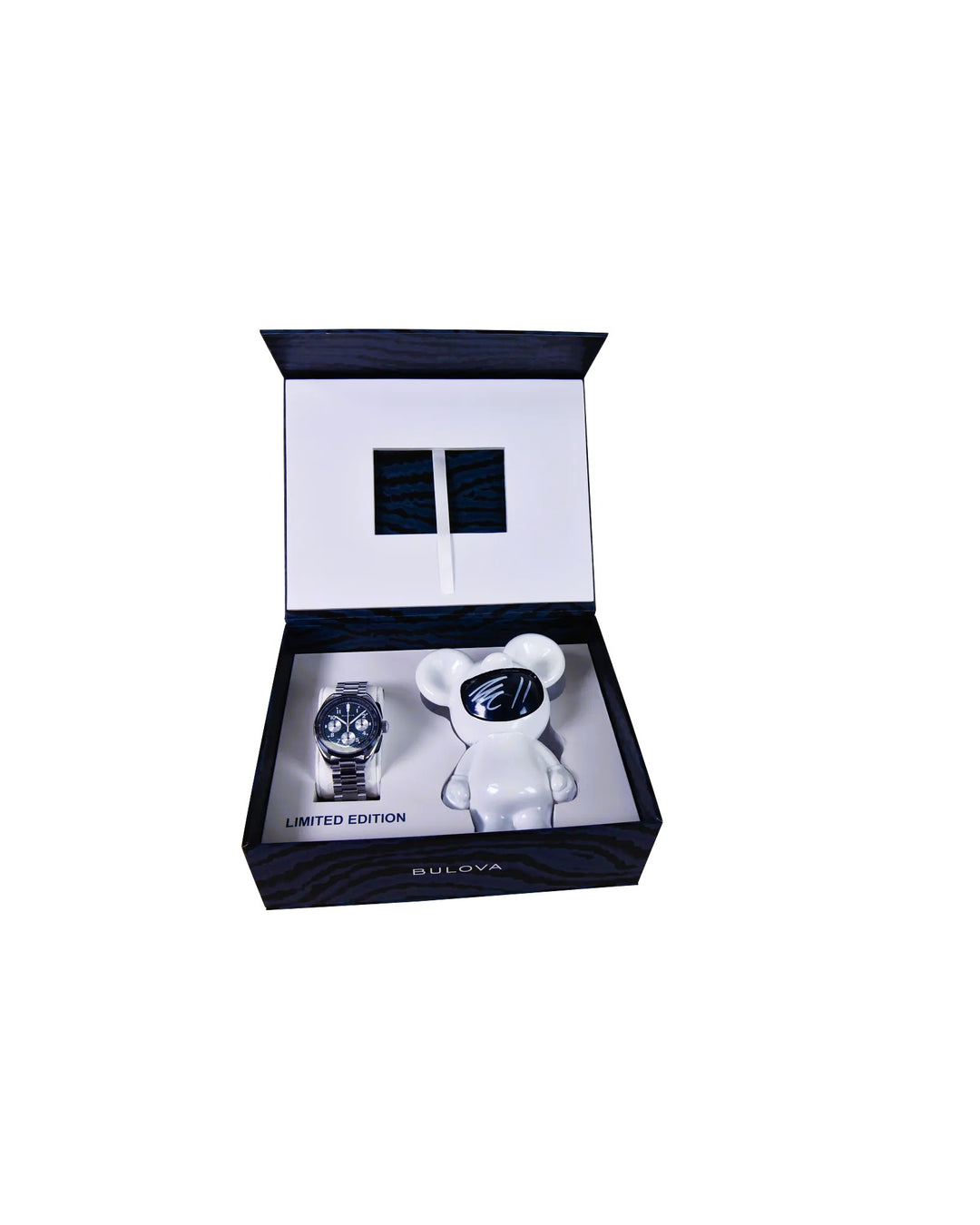 Bulova Lunar Pilot Timascus 150th Anniversay 43.5mm Quartz Chronograph Watch. 98A329