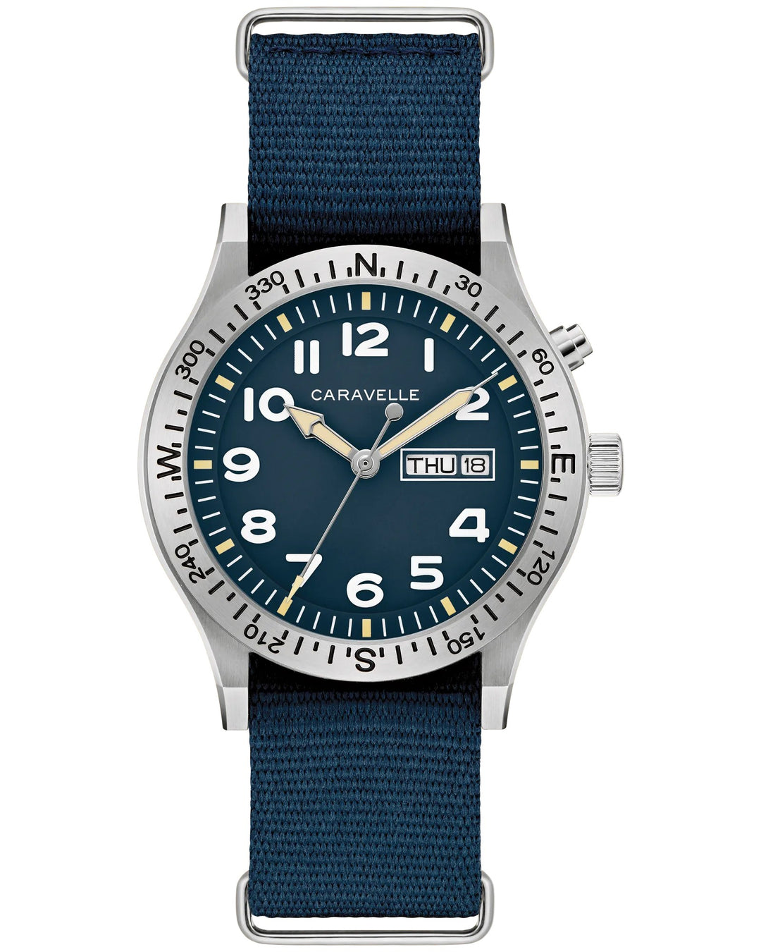 Caravelle Light Up 39mm Quartz Watch.43C126