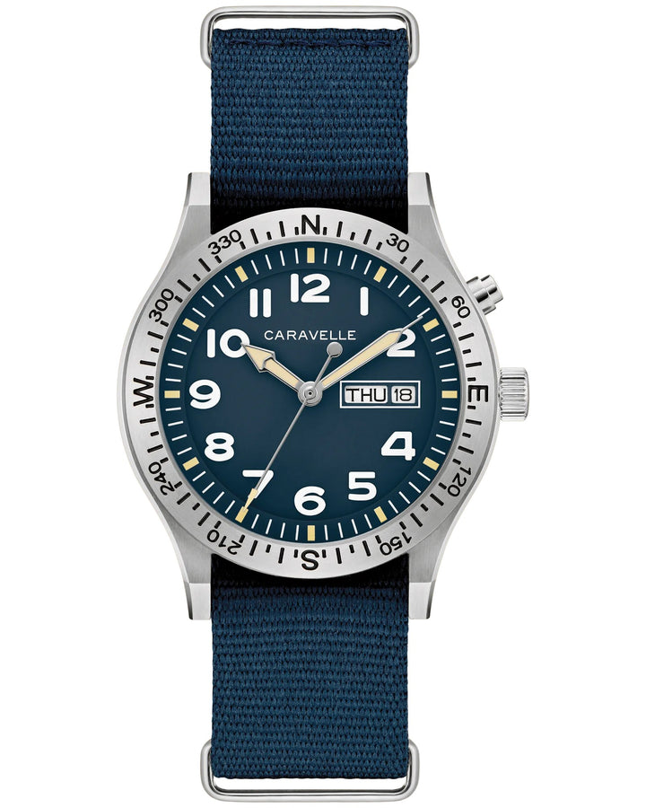 Caravelle Light Up 39mm Quartz Watch.43C126