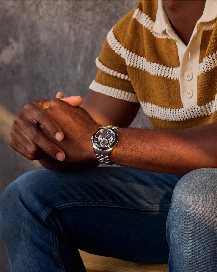 Citizen Calendrier 41.8mm Moon-Phase Eco-Drive Watch 