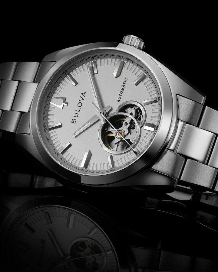 Bulova Surveyor 39mm Automatic Watch. 96A345