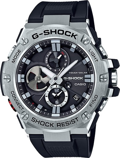 G-Shock Watch. GSTB100-1A - The "Turbine" Steel Icon