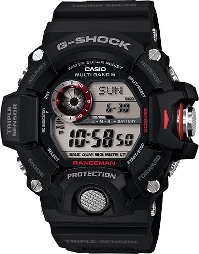 G-Shock Watch. GW9400-1 - The "Survivalist" Rangeman