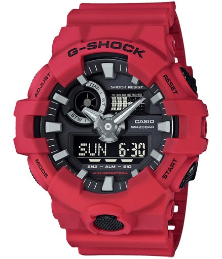 G-Shock Watch. GA700-4A - The Bold High-Impact Analog