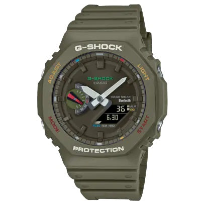 G-Shock Solar Watch. GAB2100FC-3A - The "Forest Tech" CasiOak