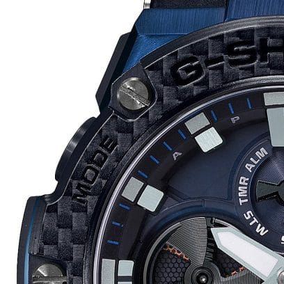G-Shock Watch. GSTB100XB-2A - The "Carbon Turbine" Navigator