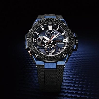 G-Shock Watch. GSTB100XB-2A - The "Carbon Turbine" Navigator