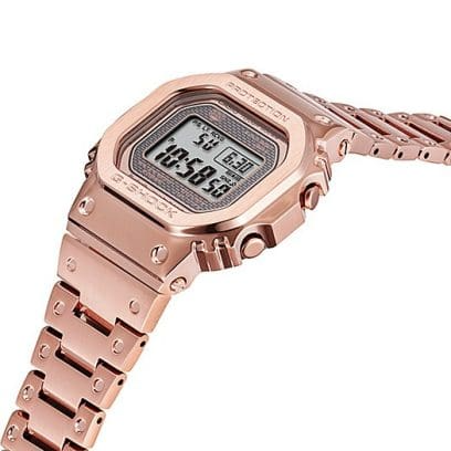 G-Shock Full Metal Watch. GMWB5000GD-4C - The "Full Metal" Rose Gold Square