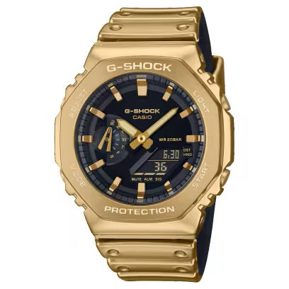G-Shock G-Steel 2100 Series Watch. GM2100YMG-9A - The "Golden Hour" Mirror CasiOak