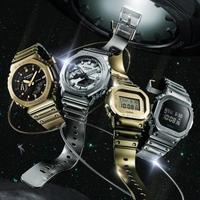 G-Shock G-Steel 2100 Series Watch. GM2100YMG-9A - The "Golden Hour" Mirror CasiOak