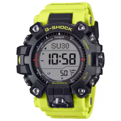G-Shock Mudman Watch. GW9500MRY1A9 - The "High-Viz" Digital Tank