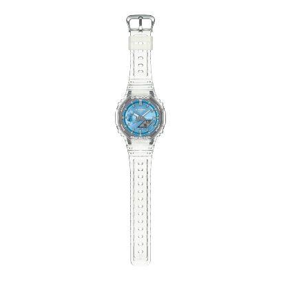 G-Shock 2100 Series Analog/Digital Watch.  GA2100BM-7A2 - The "Cool Blue" CasiOak