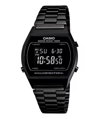 Casio Vintage Digital Watch. B650WB-1BVT - The Blacked-Out Vintage Heavyweight