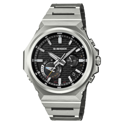 G-Shock G-Steel Solar powered Watch. GSTB1000D-1A - The "Silver Turbine" Chronograph
