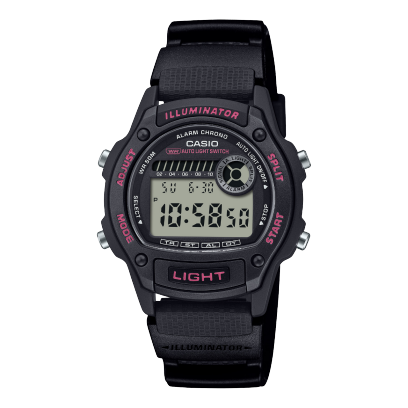 Casio Digital Watch. W220H-1A2V - The Ergonomic High-Vis Sport
