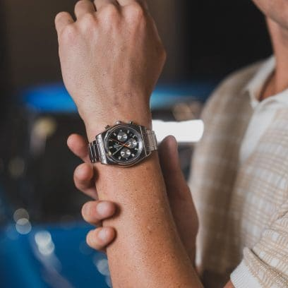 Casio Edifice Chronograph Watch. EFB730D-1AV - The "Flat Bezel" Sapphire Chronograph