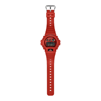 G-Shock Digital 6900 Series Watch. DW6900RRB-4 - The "Red-Line" Triple Graph