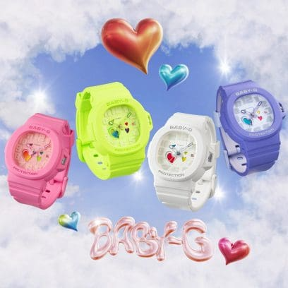 G-Shock Baby G Analog Watch. BGA10-3A - The Pastel Powerhouse