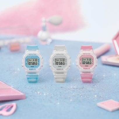 G-Shock Baby G Digital Watch. BGD565GC-2 - The Translucent Coastal Square