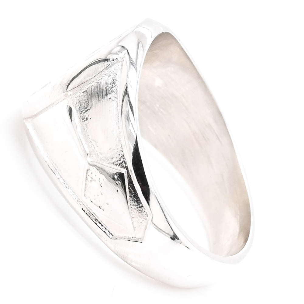 Sterling Silver Masonic Featuring the Square &amp; Compass Ring.