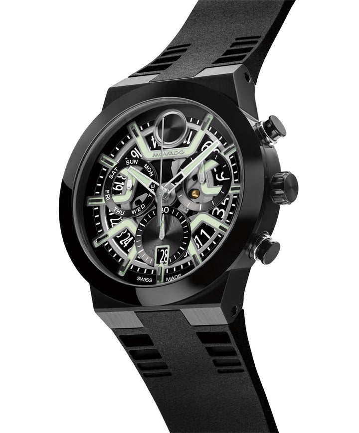 Movado Bold Fusion Chronograph 44mm Swiss Quartz Watch. 