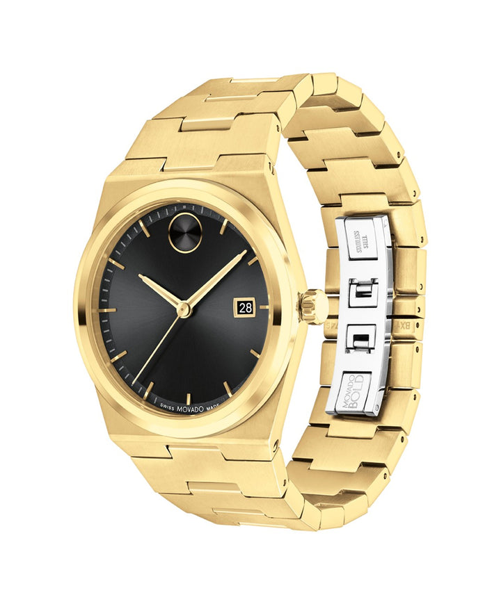 Movado Bold Quest 40mm Swiaa Quartz Watch 