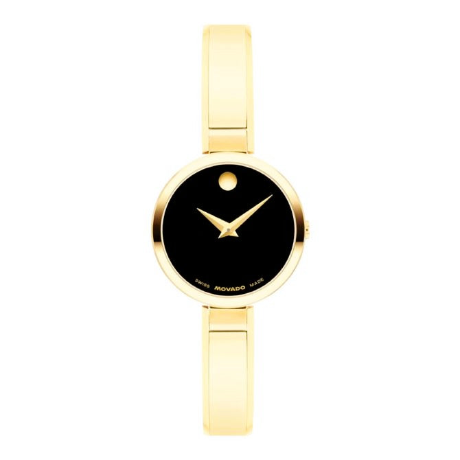 Movado Bold Bangle 25mm Swiss Quartz Watch. 0608194