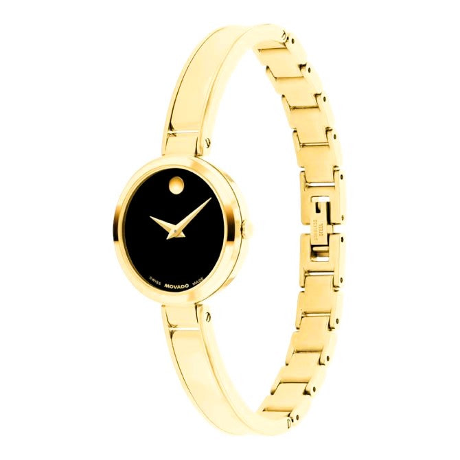 Movado Bold Bangle 25mm Swiss Quartz Watch. 0608194