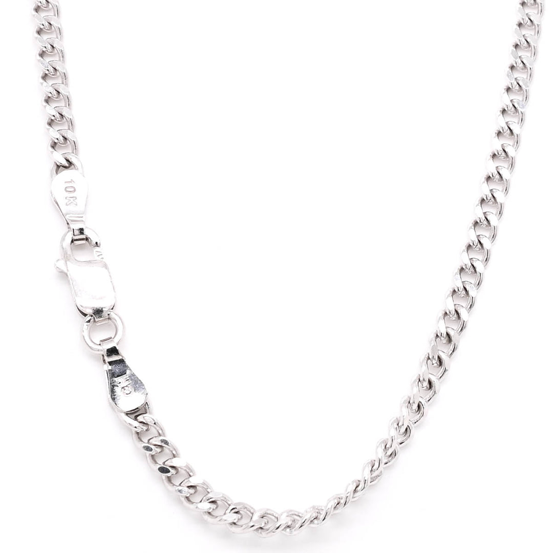 Sterling Silver 24" 2mm Curb Chain.
