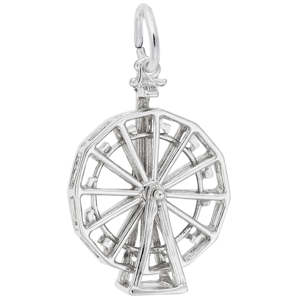 Rembrandt Sterling Silver Ferris Wheel Charm