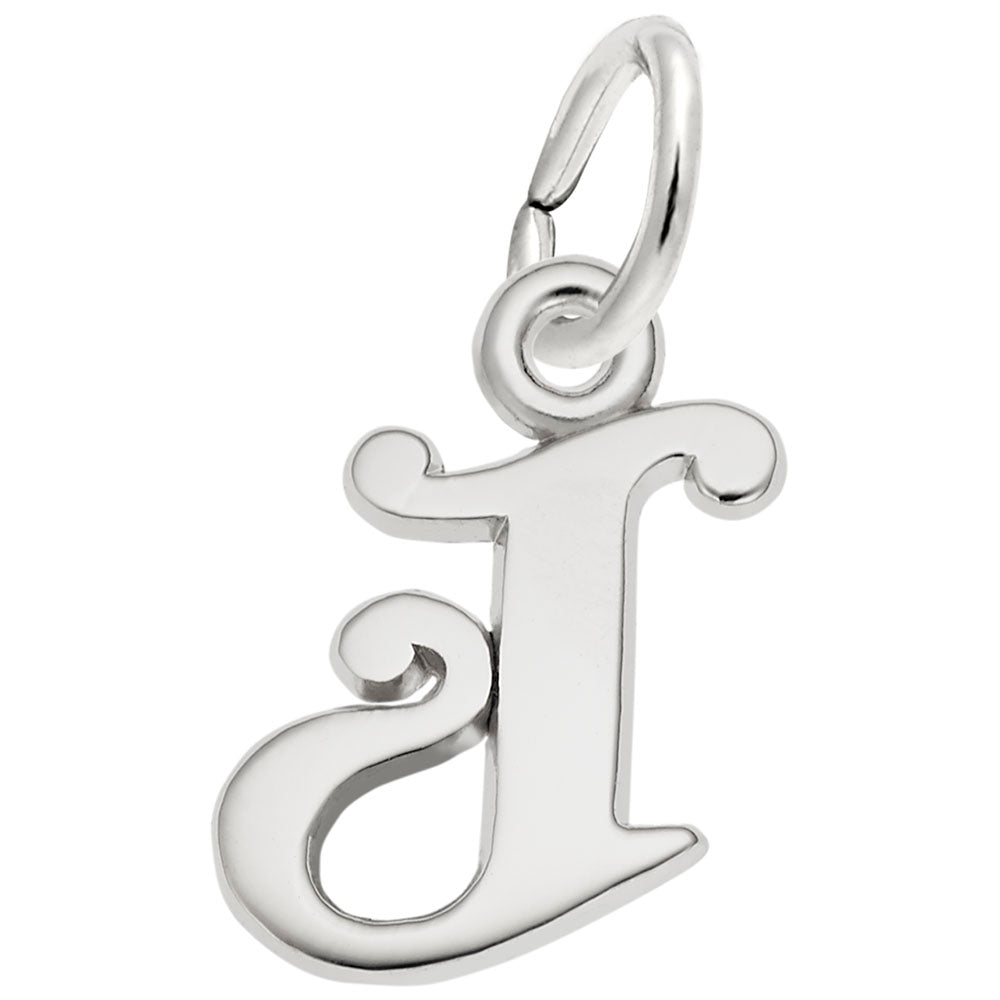 Rembrandt Sterling Silver Initial "J" Charm.