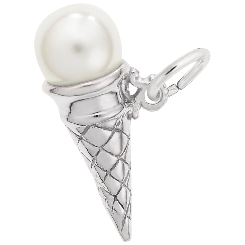 Rembrandt Sterling Silver Ice Cream Charm