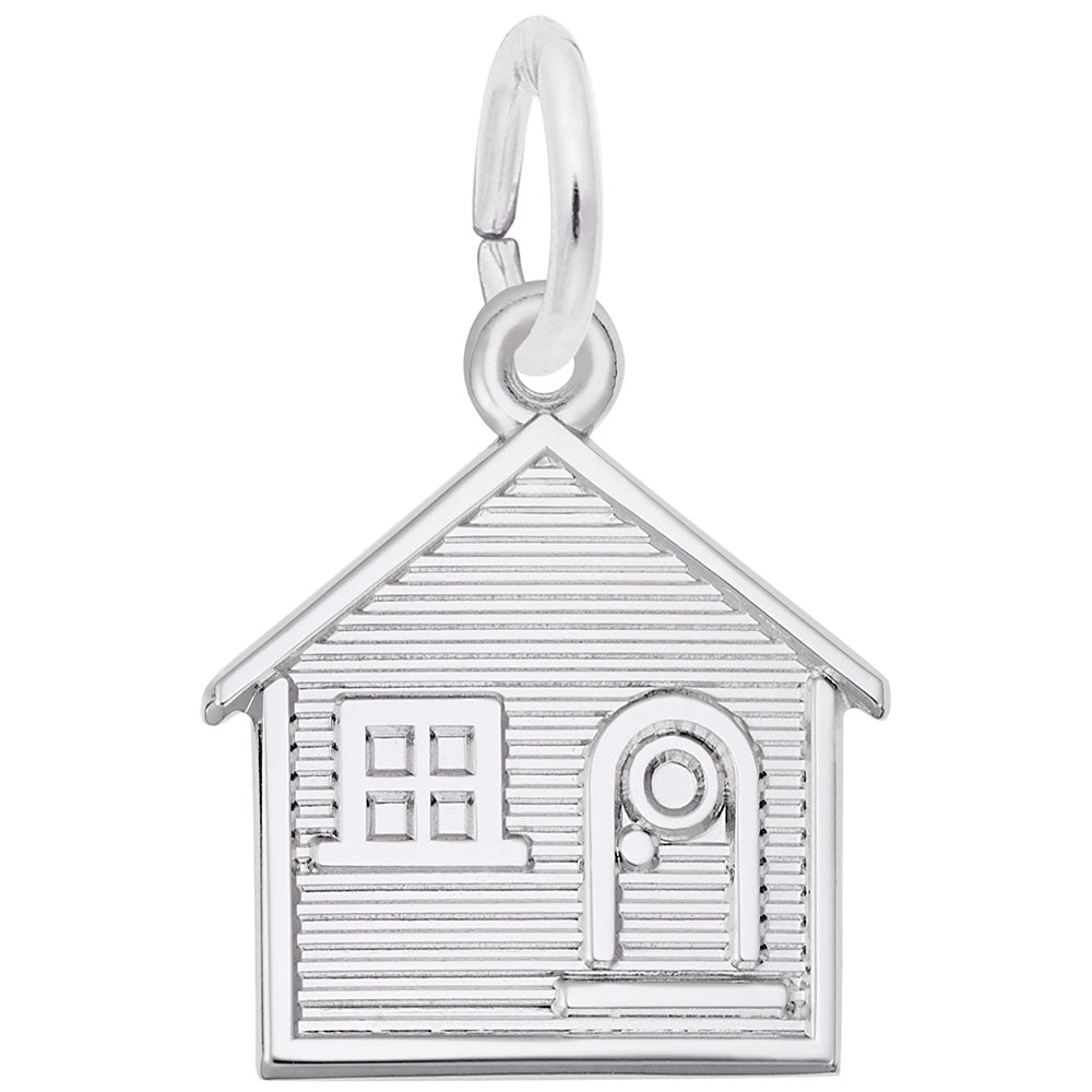 Rembrandt Sterling Silver House Charm.