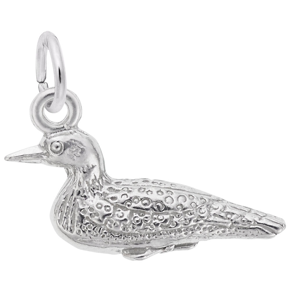 Rembrandt Sterling Silver Loon/Bird Charm.