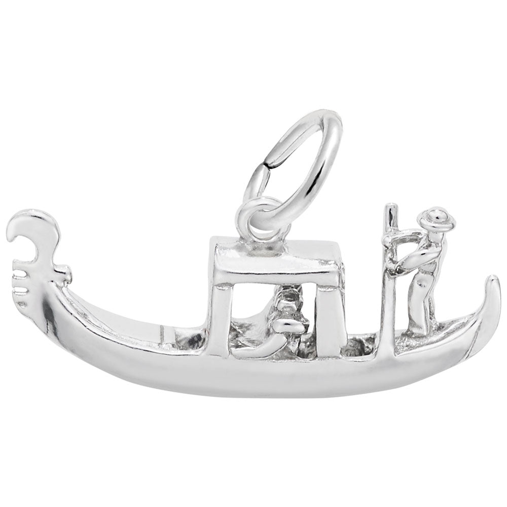 Rembrandt Sterling Silver Gondola Charm.