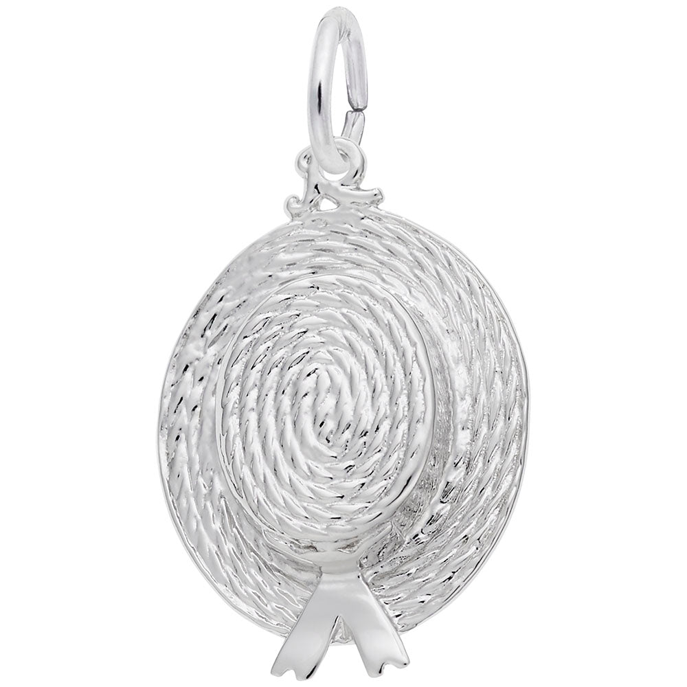 Rembrandt Sterling silver Easter Bonnet Charm.