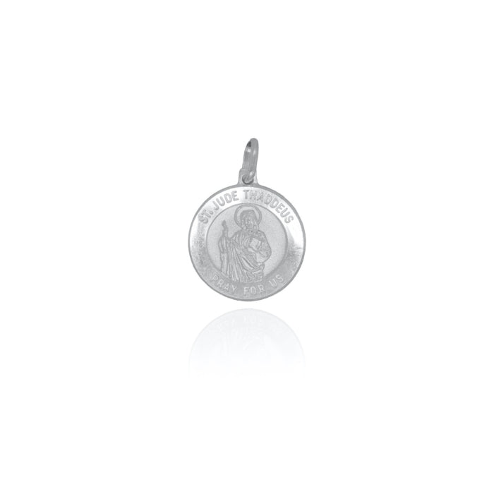 Graziella Sterling Silver Plain Religious Saint Thaddeus Pendant