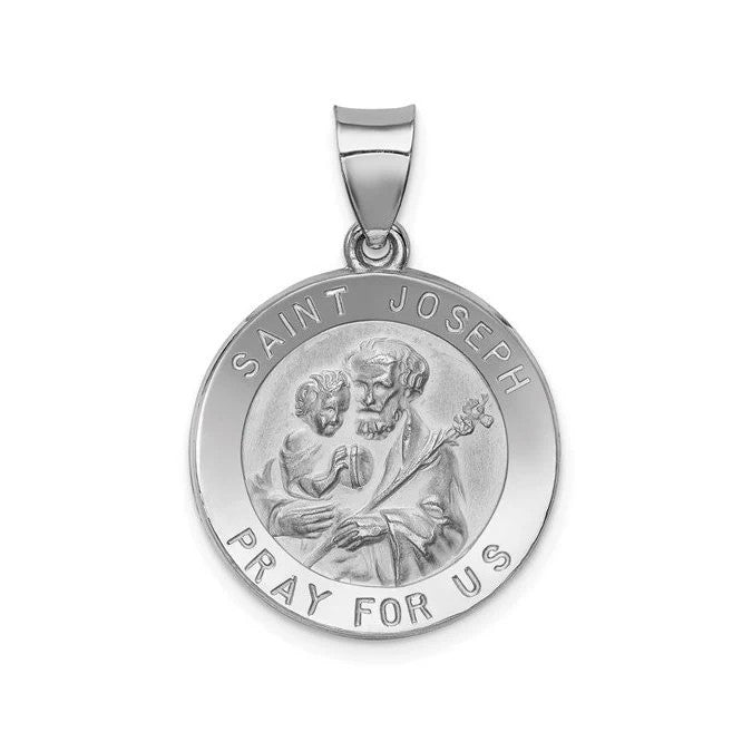 Graziella Sterling Silver St - Joseph Pendant