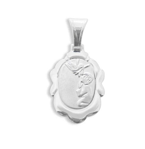 Graziella Sterling Silver Baptism Pendant