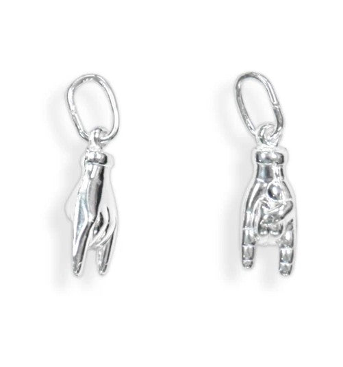 Graziella Sterling Silver Lucky Hand Pendant.
