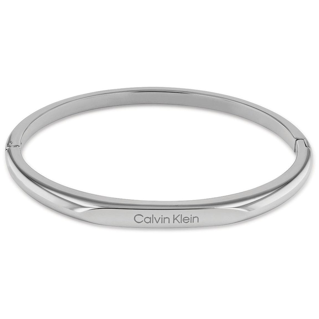 Calvin Klein Stainless Steel Hinged Bangle