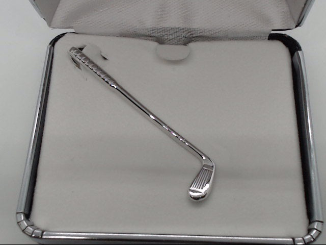 Stainless Steel Golf Club Tie Bar.